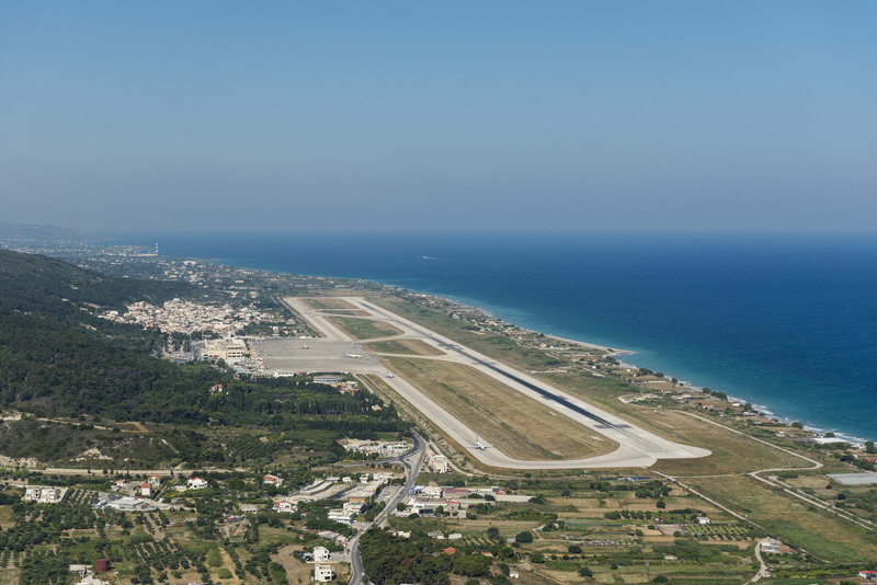 Rhodes Airport is located 14 km of Rhodes city centre.